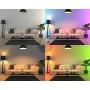 Clevsto Music Led Strip Lights 50FT for Bedroom Bluetooth Led Lights for Room