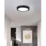 Jaycomey 24W Round Super Bright LED Flush Mounted Ceiling Light Fixtures,Surface Mounted Ceiling Light for Bathroom Balcony Garage Dining Room Kitchen,Non-Dimmable,Cool White,11.8 Inches