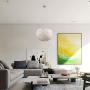 Newrays Nordic Modern Feather Pendant Light Fixture Creative Personality Art Lamps for Bedroom Kitchen Restaurant Living Room (Middle)
