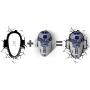 3DLightFX Star Wars R2-D2 3D Deco Light