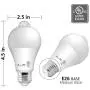 Motion Sensor Light Bulb- 2 Pack, AmeriTop 10W(60W Equivalent) 806lm Motion Activated Dusk to Dawn Security LED Bulb; UL Listed, A19, E26, Auto On/Off Indoor Outdoor Lighting (2700K Soft White)