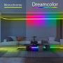Dreamcolor Led Strip Lights, Charkee 32.8ft Rainbow Color Changing Led Strip, Multicolor Flexible Rope Light, Light Strip Remote for Bedroom, Home, Living Room