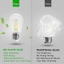 bulbeats 48FT LED Outdoor String Lights, 15 Hanging E26 sockets Waterproof Patio Lights , 2200K WarmWhite, UL Polar Plug, Hanging in Cafe Bistro Gazebo Garden Backyard Light(Bulbs Include)