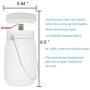 Solar Mason Jar Light with The Flickering Flame Effect(Mason Jar/Hanger Included) 4 Pack,Outdoor Solar Table Light for Patio Yard Garden Party Wedding Christmas,Outdoor Decorative Hanging Light Zkee