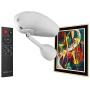 Method Lights ML200 Plus Wireless LED Ceiling Mounted Picture Light, Battery-Operated & Remote Control