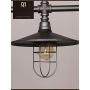 Industrial Retro Vintage Style Island Light, NIUYAO Farmhouse Industry Steam Punk Water Pipe Rustic Saucer Pendant Lighting for Dining Room, Kitchen Island, Cafe Bar 511166