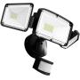 Motion Sensor Light Outdoor, FURANDE LED Security Lights with 3 Adjustable Heads, 42W 6000K 4000LM Super Bright Outdoor Flood Light, IP65 Waterproof for Pathway, Garage, Front Door and Yard