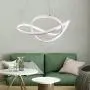 LightInTheBox Modern Chic LED Ring Chandelier Ceiling Pendant Light Hung Light Painting Lamp Fixture for Living Room Bedroom Dinning Room (2pc)
