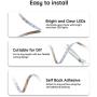 MINGER Led Strip Lights 32.8ft, Bluetooth Color Changing Lights with App Control, Remote, Control Box, Music Sync Led Light Strips with 64 Scene Modes for Living Room, Bedroom, Kitchen, Bar, 2x16.4ft MINGER Led Strip Lights 32.8ft, Bluetooth Color Changing Lights with App Control, Remote, Control Box, Music Sync Led Light Strips with 64 Scene Modes for Living Room, Bedroom, Kitchen, Bar, 2x16.4ft