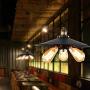 Handing-Lamp-Black-Pendant-Lighting Swag Lamps Industrial Ceiling Lamp Farmhouse Vintage Switch for Kitchen Dining Room (Three Lights)