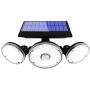 Yomisga Solar Lights Outdoor Wireless Motion Sensor Powered Security Light with 70LED 3 Rotatably Adjustable Heads IP65 Waterproof Flood lamp for Your Porch,Yard, Garden (1pack)