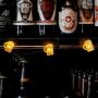 LED Wire Lights, LED String Lights, Battery Operated String Lights with 36 Beer Mug Shaped Warm LEDs for Party, Bedroom, Kitchen, Patio, Deck and more, 12 Feet Long