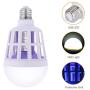 SUNNEST Bug Zapper, 2 in 1 Mosquito Killer Lamp Bug Zappers Light Bulb, Electronic Insect & Fly Killer for Home Kitchen Indoor Outdoor Patio Backyard - 110V E26/E27 SUNNEST Bug Zapper, 2 in 1 Mosquito Killer Lamp Bug Zappers Light Bulb, Electronic Insect & Fly Killer for Home Kitchen Indoor Outdoor Patio Backyard - 110V E26/E27