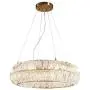 SILJOY Luxury Round Crystal Chandelier Gold Circular Ring Pendant Ceiling Light Fixture for Dining Room Living Room Bedroom 8 Light SILJOY Luxury Round Crystal Chandelier Gold Circular Ring Pendant Ceiling Light Fixture for Dining Room Living Room Bedroom 8 Light