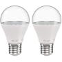 Onforu LED Black Lights Bulb, 7W A19 E26 Bulb, 385-400nm, Glow in The Dark for Blacklight Party, Body Paint, Fluorescent Poster, Neon Glow ( 2 Pack )