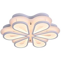 ROYAL PEARL Modern Flower Ceiling Light Fixture LED Pendant Lamp Chandelier Lighting for Living Room Bedroom