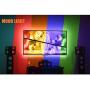 PANGTON VILLA Led Strip Lights 6.56 Feet for 40-60 Inch TV Usb Backlight Kit with Remote Rgb 16 Colors Bias Mood Lamp for Bedroom, Room Hdtv