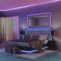 LANGSA LED Strip Lights, Bluetooth Remote Control, RGBW Color Changing Rope Lights, Sync to Music, Stronger Adhesive Tape, LED Tape Lights for TV, Bedroom, Party, Holiday Decoration (32.8ft/10M)…