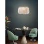 Modo Lighting White Feather Pendant Light 1 Light Modern Decor Chandelier Hanging Lights (17'')