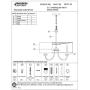 Progress Lighting P4217-20 5-Lt. Chain Hung Fixture Off-White Linen Fabric Shade,Antique Bronze