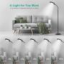 Nekteck LED Floor Lamp for Living Room, Bedroom and Office, Bright Lighting Adjustable Dimmable Modern Reading Floor Lamp with Touch Control, 3000K-6500K 4 Color Temperatures and 5 Level Brightness Nekteck LED Floor Lamp for Living Room, Bedroom and Office, Bright Lighting Adjustable Dimmable Modern Reading Floor Lamp with Touch Control, 3000K-6500K 4 Color Temperatures and 5 Level Brightness