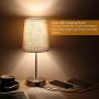 Yueximei Touch Control Table Lamp,3 Way Dimmable,2 USB Charging Ports,E26 Bedside Table Lamps,Nightstand Lamp for Bedroom, Living Room,Dorm or Office,2pack (LED Bulb Included) Yueximei Touch Control Table Lamp,3 Way Dimmable,2 USB Charging Ports,E26 Bedside Table Lamps,Nightstand Lamp for Bedroom, Living Room,Dorm or Office,2pack (LED Bulb Included)
