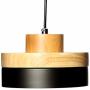 Comtemporary Pendant Light 60W Black Lampshade Industrial Metal Pendant Light Shade Ceiling Hanging Light Fixtures Light Guard 1 Light for Dining Room,Kitchen (Black)