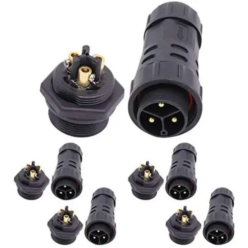 PENGLIN 5PCS M20 Electrical Junction Box,IP67 Waterproof Outdoor Cable Connector for Plant Light,Industrial Device PENGLIN 5PCS M20 Electrical Junction Box,IP67 Waterproof Outdoor Cable Connector for Plant Light,Industrial Device