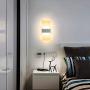Lightess Modern Wall Sconces 12W LED Wall Lights Up Down Wall Lamp Acrylic for Bedrooms Hallway Corridor, Warm White, HS521-2