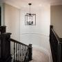 Lucidce 5 Light Foyer Chandelier Black Farmhouse Lantern Light Fixture Dining Room Lighting Fixtures Hanging Ceiling