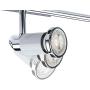 NOMA LED Track Lighting | Adjustable Ceiling Light Fixture | Perfect for Kitchen, Hallway, Living Room & Bedroom | White, 3-Light