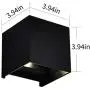 LPINYE 12W LED Up and Down Wall Lamp Aluminum Outdoor Wall Light IP65 Waterproof Modern Lighting Nordic Style Indoor Wall Lamp Warm Light, Living Room, Porch, Courtyard, Restaurant (Black) LPINYE 12W LED Up and Down Wall Lamp Aluminum Outdoor Wall Light IP65 Waterproof Modern Lighting Nordic Style Indoor Wall Lamp Warm Light, Living Room, Porch, Courtyard, Restaurant (Black)