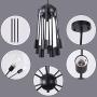 Wellmet Black Sputnik Chandeliers Lighting 10-Light, Modern Mid Century Pendant Light Fixtures Hanging Ceiling Lightfor Kitchen Island, Dining Room, Foyer Wellmet Black Sputnik Chandeliers Lighting 10-Light, Modern Mid Century Pendant Light Fixtures Hanging Ceiling Lightfor Kitchen Island, Dining Room, Foyer