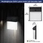 Westinghouse Intelligent Solar Motion Sensor Lights Outdoor 60 LEDs 1200 Lumens Wireless Waterproof Security LED Wall Lamp for Garden, Patio, Yard, Driveway, Garage, Hallway，Porch, Pathway(2 Pack)