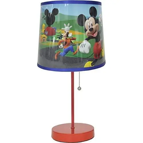 Disney Mickey Mouse Table Lamp Red Disney Mickey Mouse Table Lamp Red