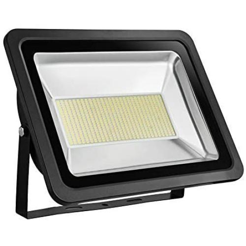 Missbee Super Bright 200W LED Flood Light, 22000lm Outdoor Landscape Flood Light, Security Light, 2800-3000K, Work for Garage, Garden, Lawn,Yard and Playground (Warm White)