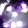 Koxly Globe String Lights 49 Ft 100 LED Waterproof Decoration Light Strings Plug in Fairy Lights with Remote Control for Indoor Outdoor Bedroom Christmas Party Xmas Tree