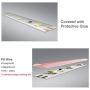 YEEMAYLUX White Led Strip Lights, 32.8ft Dimmable Under Cabinet Lighting with Protective Glue and 2 Control Methods,Timed Mode Available led Rope Light with RF Remote for Vanity Mirror,Living Room