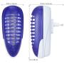YUNLIGHTS Bug Zapper Light, Mosquito Killer for Indoor Use,Fly Killer for Bedroom and Kitchen, 4W Plug-in Portable Fly Trap