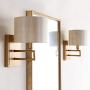 Safavieh Lighting Collection Catena Antique Gold 9.5-inch Wall Sconce (Set of 2)