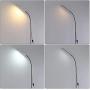 【US in Stock】LED Floor Lamp Adjustable 2-in-1 Multifunctional Desk Lamp with 4 Brightness Levels & 4 Colors Temperatures,Reading Standing Lamp for Living Room Bedroom Office