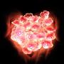 Flower String Lights for Kids Bedroom HuTools Pink Cherry Blossom String Lights 10Ft 30 LED Battery Powered String Lights for Nursery Baby Room Decor