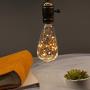 LED Decorative Bulbs,LED ST64 Fairy Light Bulb for Ambient Night Lighting, E26 Standard Base Edison with Starry Decorative String Lights for Bathroom, Bedroom, Living Room(Fairy Bulb ST64-4 Pack)