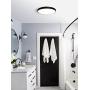 LED Flush Mount Ceiling Light 9inch,12W (100W Equivalent),6000-6500K (Bright White)，AC110-265V,ETL List,Ceiling Light Fixture，Panel Lamp Mount Surface, Round(9Inch-6500K)