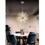 SAIMMAA Ceiling Crystal Chandeliers Lighting Pendant Lights Chandelier