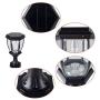 Large Outdoor Solar Powered LED Light Lamp SL-8405 (2-Pack)