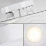 Ceiling Light, 15 Modern Stripe Fabric Pendant Light Shade Flush Mount, Large Drum Lampshade, Lamps for bedrooms, Flush Chrome Matt, 3 Bulbs Ceiling Light, 15 Modern Stripe Fabric Pendant Light Shade Flush Mount, Large Drum Lampshade, Lamps for bedrooms, Flush Chrome Matt, 3 Bulbs