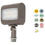 Westgate Lighting LED Flood Light with Knuckle Mount - Security Floodlight Fixture for Outdoor Yard Landscape Garden Lights - Safety Floodlights - UL Listed (15 Watt 3000K Warm White)