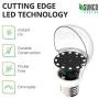 Sunco Lighting 10 Pack A19 LED Bulb, 3W=25W, 4000K Cool White, 250 LM, Dimmable, E26 Base, Indoor Light - UL