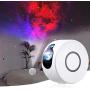 Star Projector, Star Light Night Projector with LED Nebula Cloud (15 Lighting Effects), White Projector for Bedroom/Ceiling/Room Decor and Mood Ambiance Lighting (White)